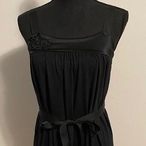 Old Navy Black Dress with Ribbon Straps